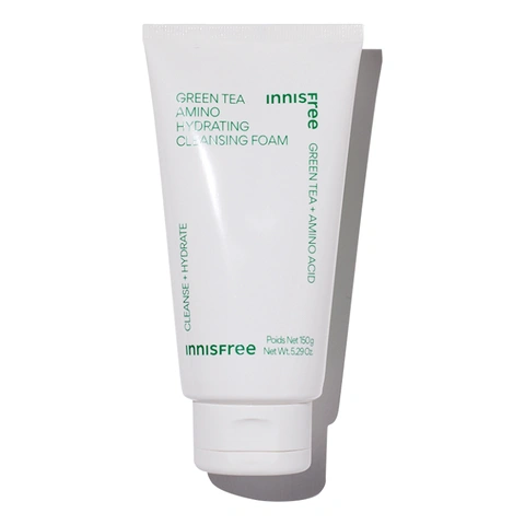 INNISFREE GREEN TEA AMINO HYDRATING  CLEANSING FOAM (150ml)